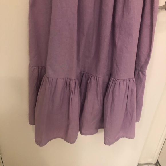 NWT Lavender Cotton MIDI Dress. - Picture 4 of 5